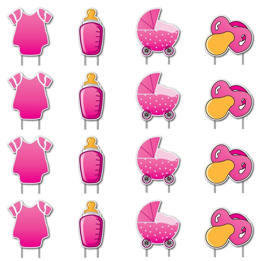 It's a Girl! Yard Card Baby Girl Yard Sign VictoryStore