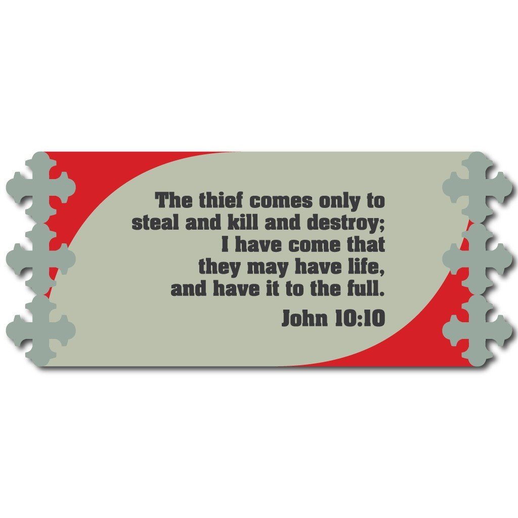 John 10:10 Religious 15oz Coffee Mug