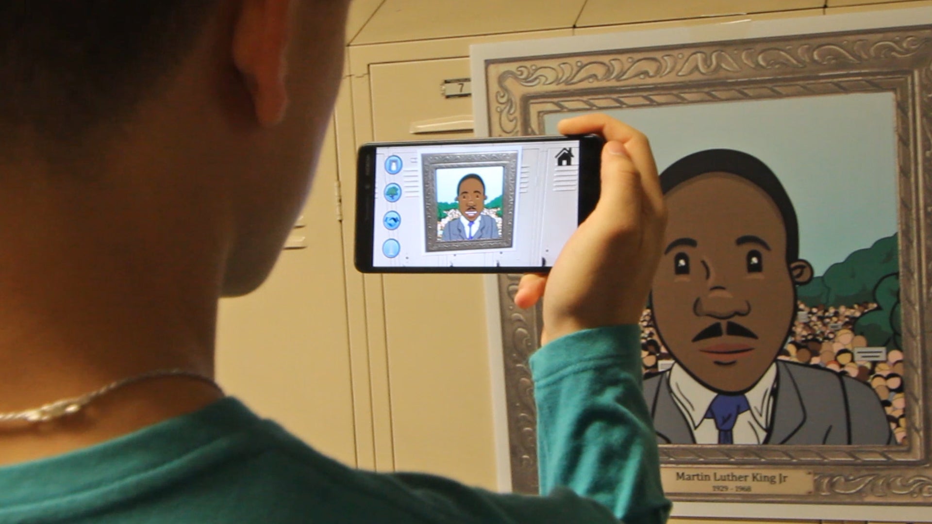 Journey for Civil Rights in Augmented Reality Exhibit