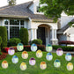 Jumbo Dripping Glitter Easter Egg Yard Cards