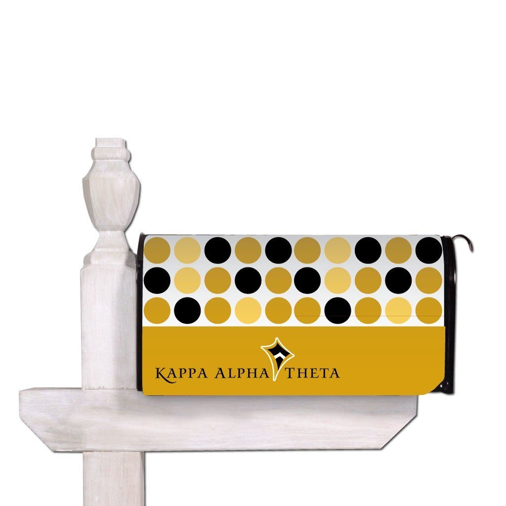 Kappa Alpha Theta Magnetic Mailbox Cover - Design 2