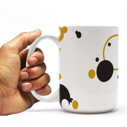 Kappa Alpha Theta 15 ounce Coffee Mug Bubble Design
