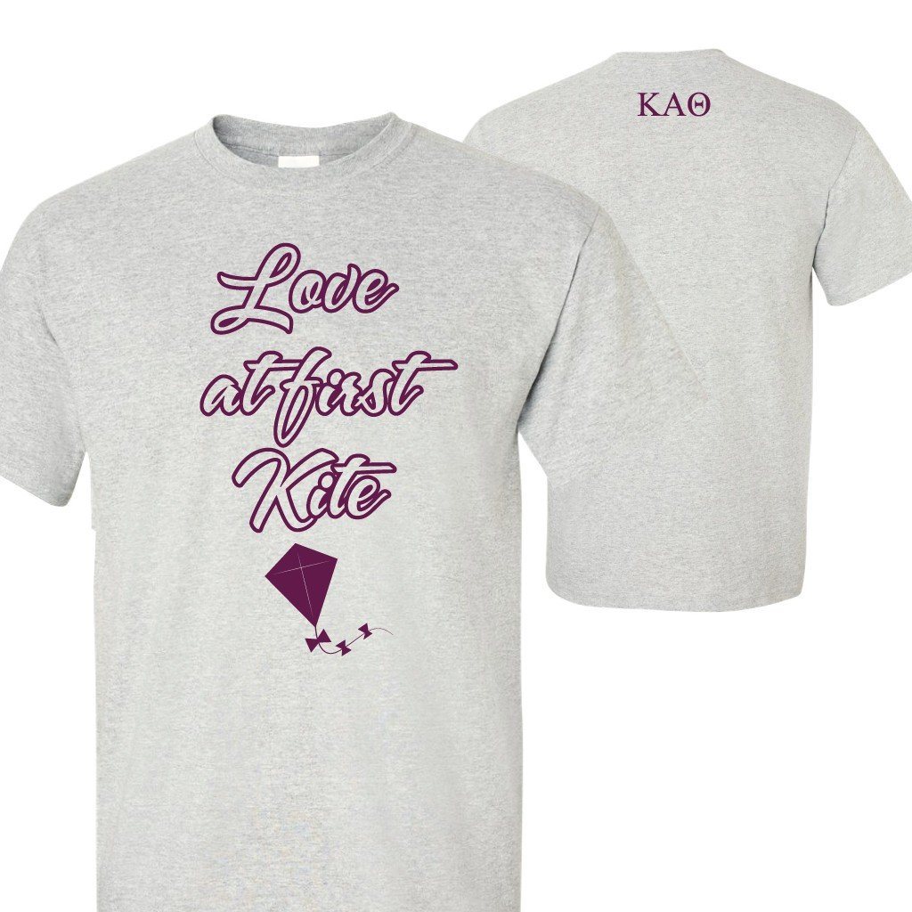 Kappa Alpha Theta Love at First Kite Standard T-Shirt - FREE SHIPPING
