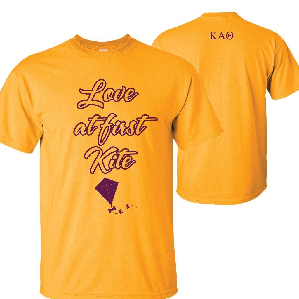 Kappa Alpha Theta Love at First Kite Standard T-Shirt - FREE SHIPPING