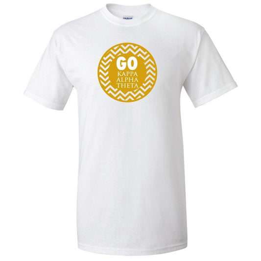 Kappa Alpha Theta "Go" Standard T-Shirt - FREE SHIPPING