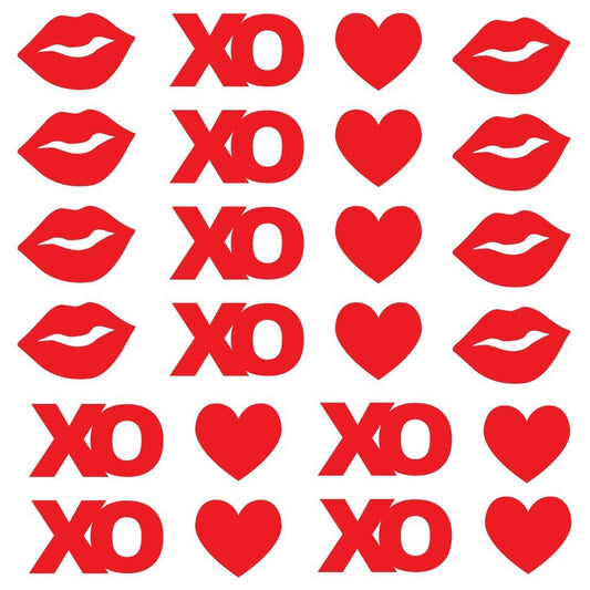 Hearts, Kisses, and XO's Valentine's Day Pathway Markers - FREE SHIPPING