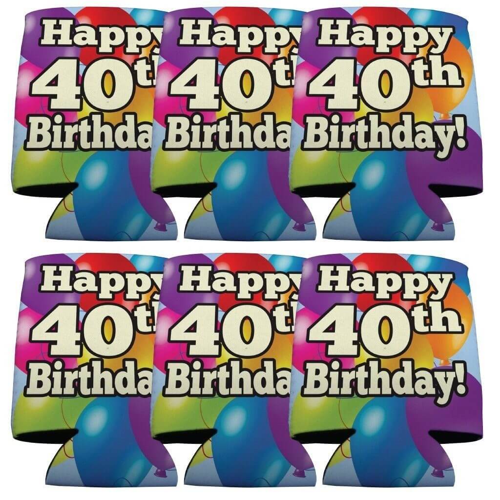 40th Birthday Party Decoration and Party Favor Kit