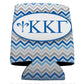 Kappa Kappa Gamma Can Cooler Set of 12 - Chevron Stripes FREE SHIPPING