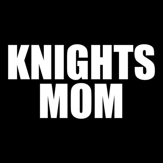 Knights Mom Black Folding Camping Chair