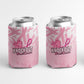 Knockout Breast Cancer Pink Ribbon Can Cooler