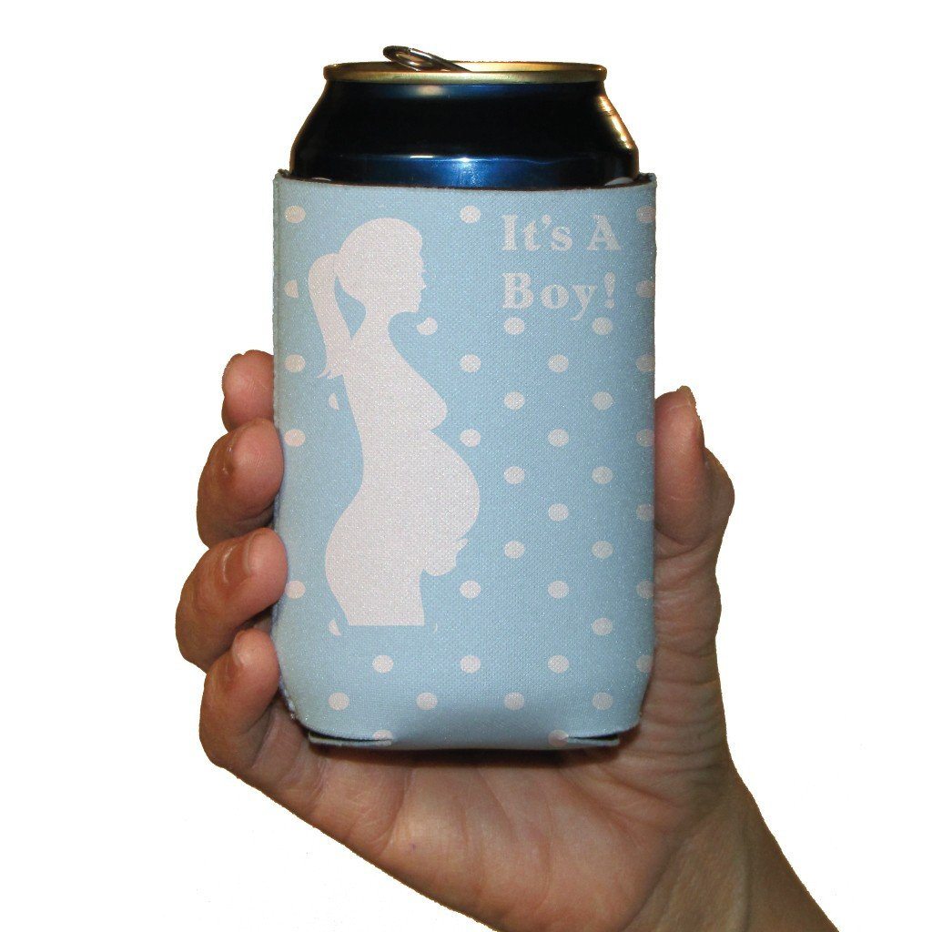New Baby It's A Boy Can Cooler Set of 6 - 6 Designs - FREE SHIPPING