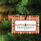Kappa Sigma Ornament - Set of 3 Shapes - FREE SHIPPING