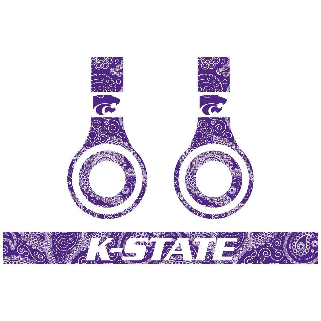 Kansas State Skins for Beat Solo HD Headphones- Set of 3 Patterns - FREE SHIPPING