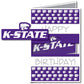 Kansas State University 2'x3' Giant Birthday Greeting Card