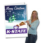 Kansas State University 2'x3' Giant Holiday Greeting Card