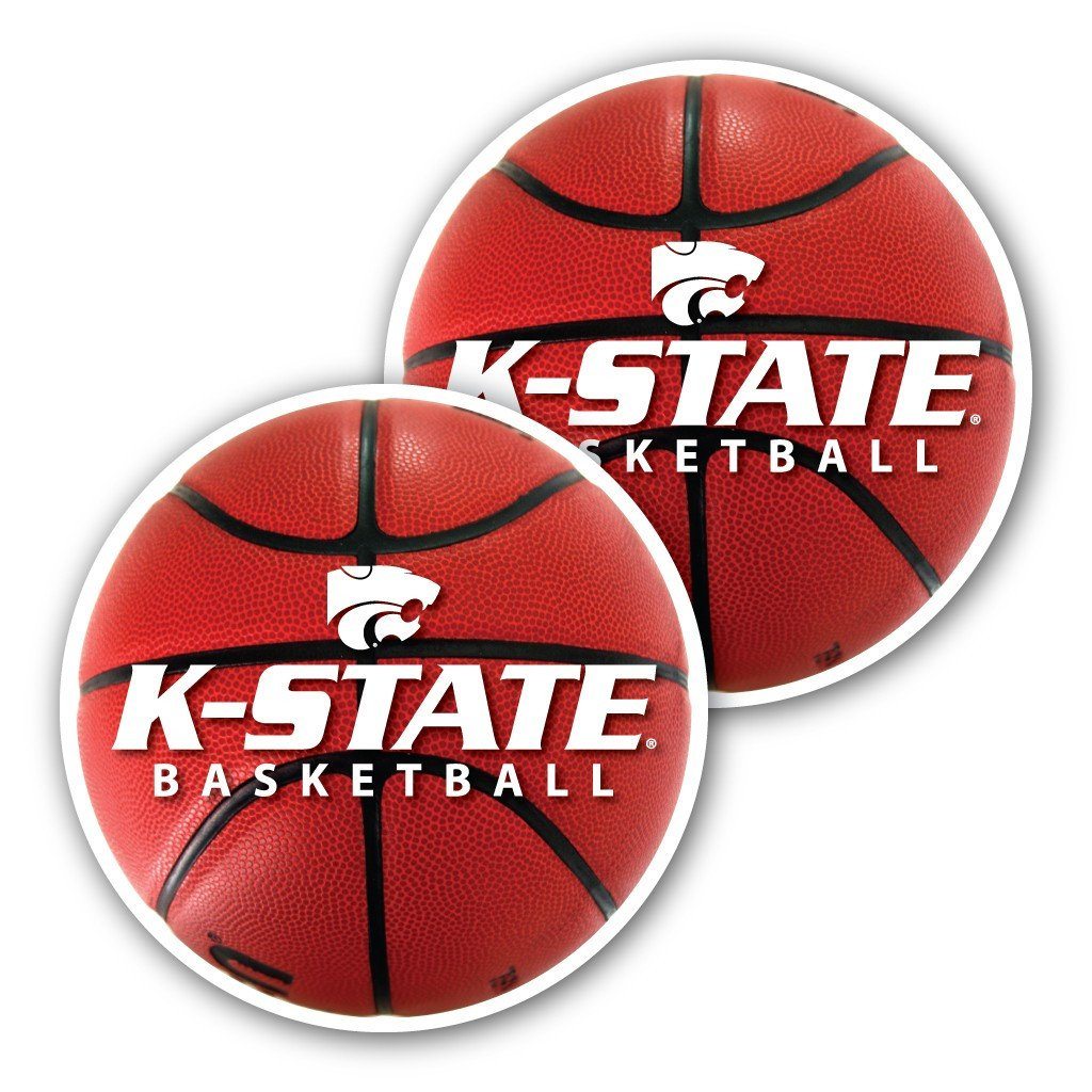 Kansas State University - Window Decal (Set of 2) - Basketball