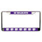 Kansas State University Go Wildcats! License Plate Frame FREE SHIPPING