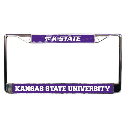 Kansas State University License Plate Frame FREE SHIPPING