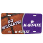 Kansas State University - License Plate - Basketball Design