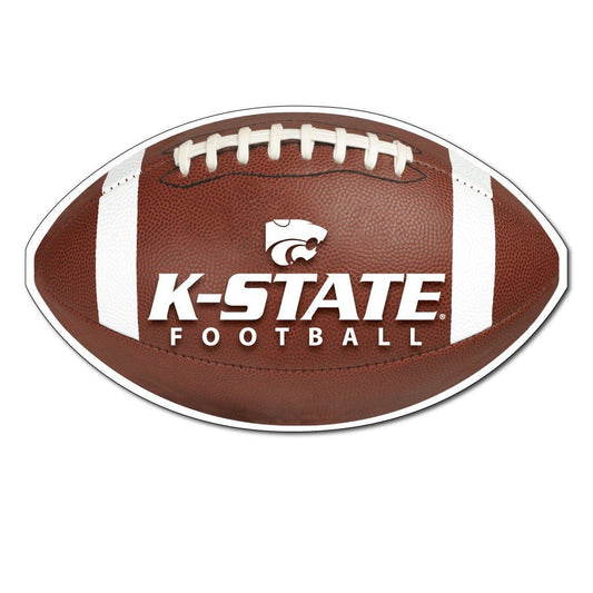 Kansas State “ Football Shaped Magnet