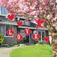 Valentine's Day Yard Decoration - Hanging Cupid, Hearts, and Love