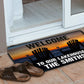 custom doormat for lake house