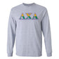 Lambda Chi Alpha Long Sleeve T-shirt Distressed Greek Letters - FREE SHIPPING
