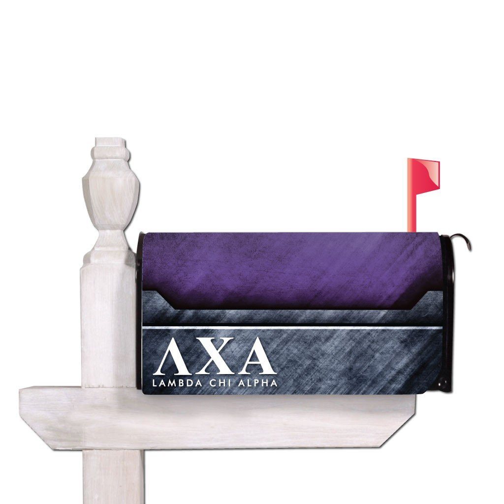Lambda Chi Alpha Magnetic Mailbox Cover - Design 1