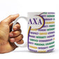 Lambda Chi Alpha 15oz Coffee Mug “ Inspirational Word Designs