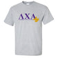 Lambda Chi Alpha Standard T-Shirt - Greek Letters with Cross - FREE SHIPPING