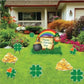 St. Patrick's Day - Yard Decoration - Leprechaun, Shamrocks and Gold - FREE SHIPPING