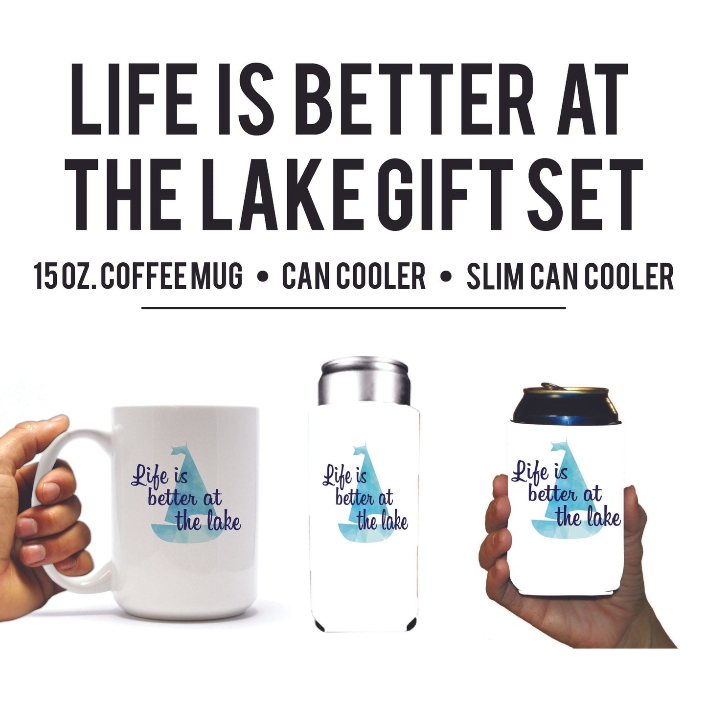 life is better at the lake gift set