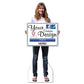 Teenage Girl Life Size Stand Up Cutout