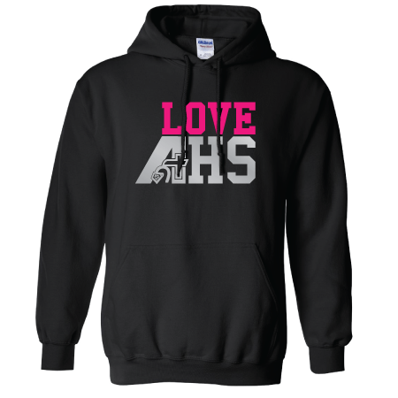 Love AHS Black Hooded Sweatshirt