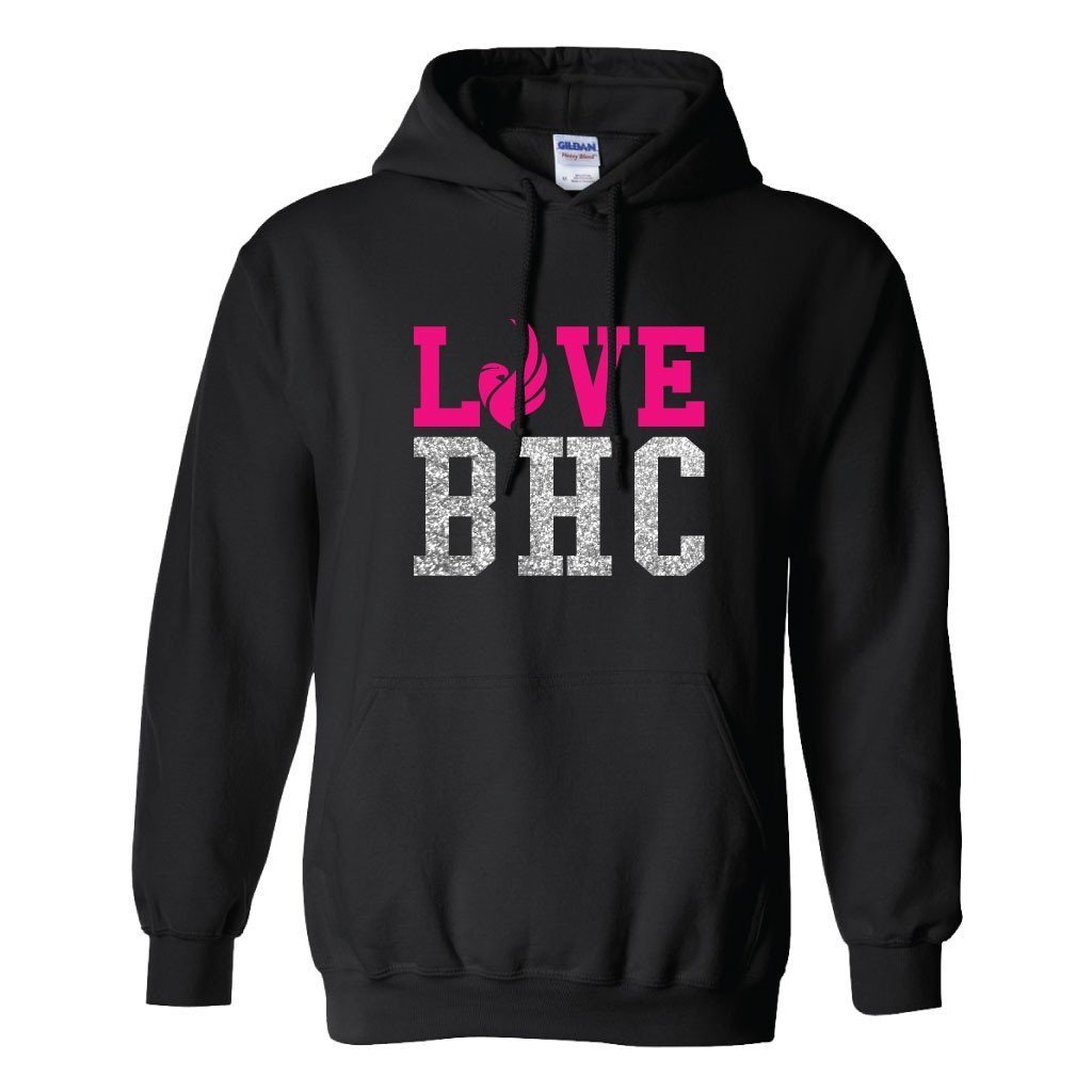 Love BHC Black Hooded Sweatshirt