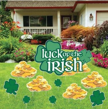 St. Patrick's Day - Yard Decoration - Luck o' the Irish - FREE SHIPPING