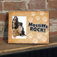 Mastiffs Rock Dog Picture Frame - Holds 4x6 picture