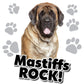 Mastiffs Rock! White T-Shirt - FREE SHIPPING