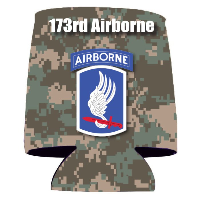 Military 173rd Airborne Division Can Cooler Set of 6