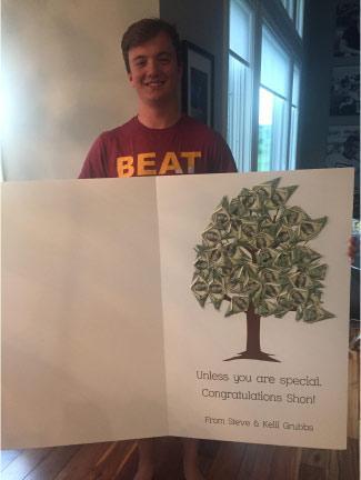 3' Tall Design Your Own Giant Money Tree Card