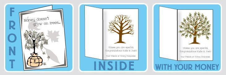 money tree card Big Money Tree Custom Greeting Card