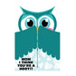 Mother's Day Owl Giant Card - Stock Design - Free Shipping