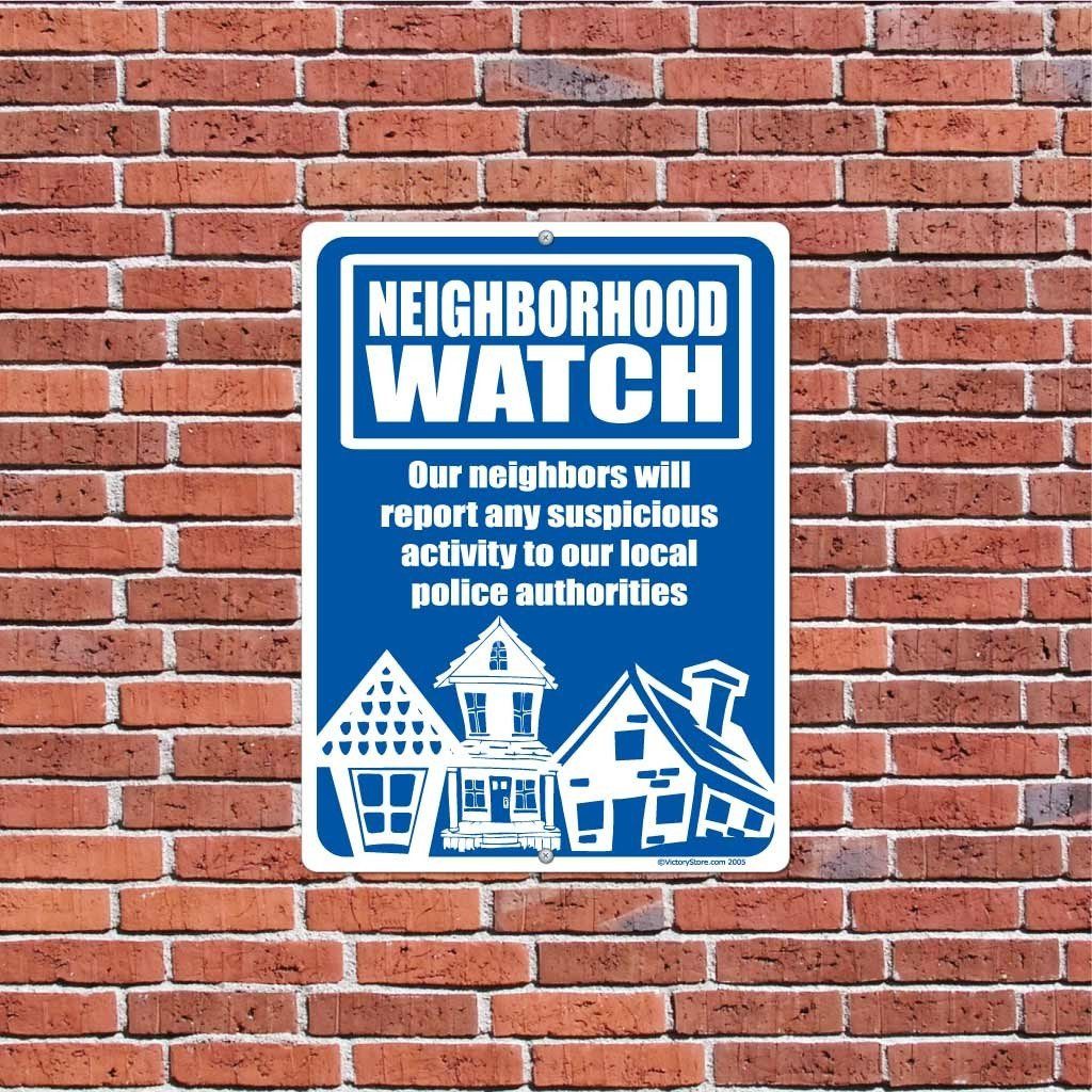 Neighborhood Watch Sign or Sticker