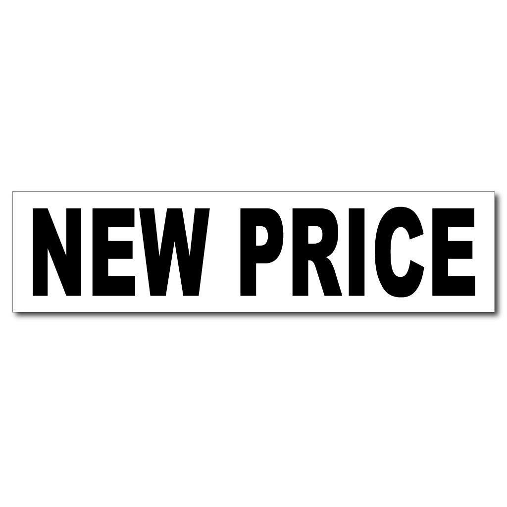 New Price Sign Rider | Real Estate Riders | VictoryStore – VictoryStore.com