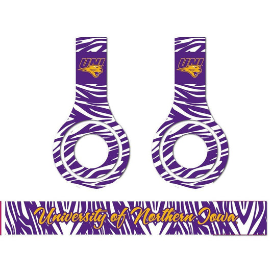 University of Northern Iowa -3 Animal Patterns - Skins for Beats Solo HD - FREE SHIPPING