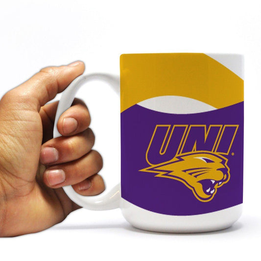 University of Northern Iowa 15oz Coffee Mug - Waves Design