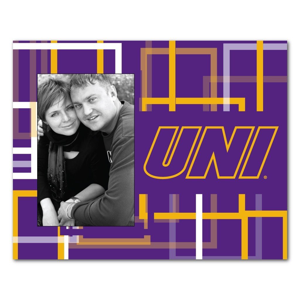University of Northern Iowa Picture Frame - Squares Design