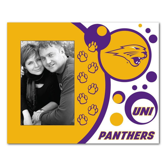 University of Northern Iowa Picture Frame - Circles Design