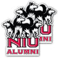 Northern Illinois University - Window Decal (Set of 2) - Alumni