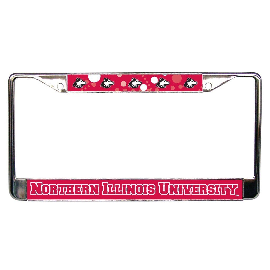 Northern Illinois University Circles License Plate Frame FREE SHIPPING